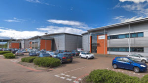 Architect Garry Thomas designed three large scale warehouse office buildings at Dartford Crossing for Lendlease